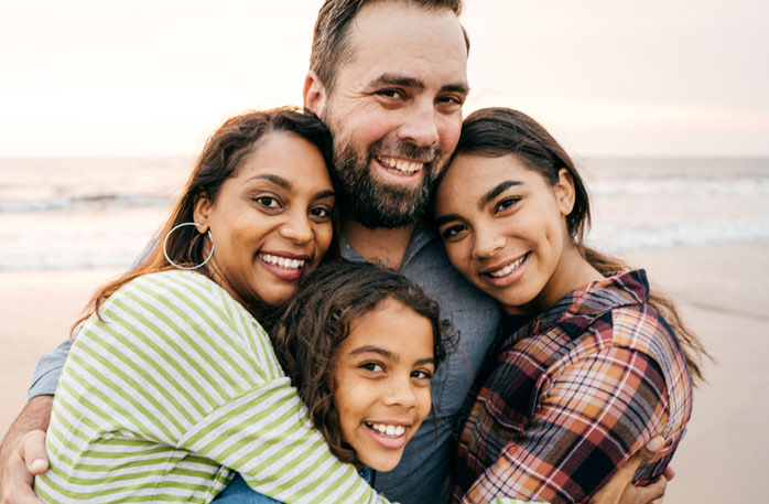 Família canadense recebendo estudante internacional em Maple Ridge